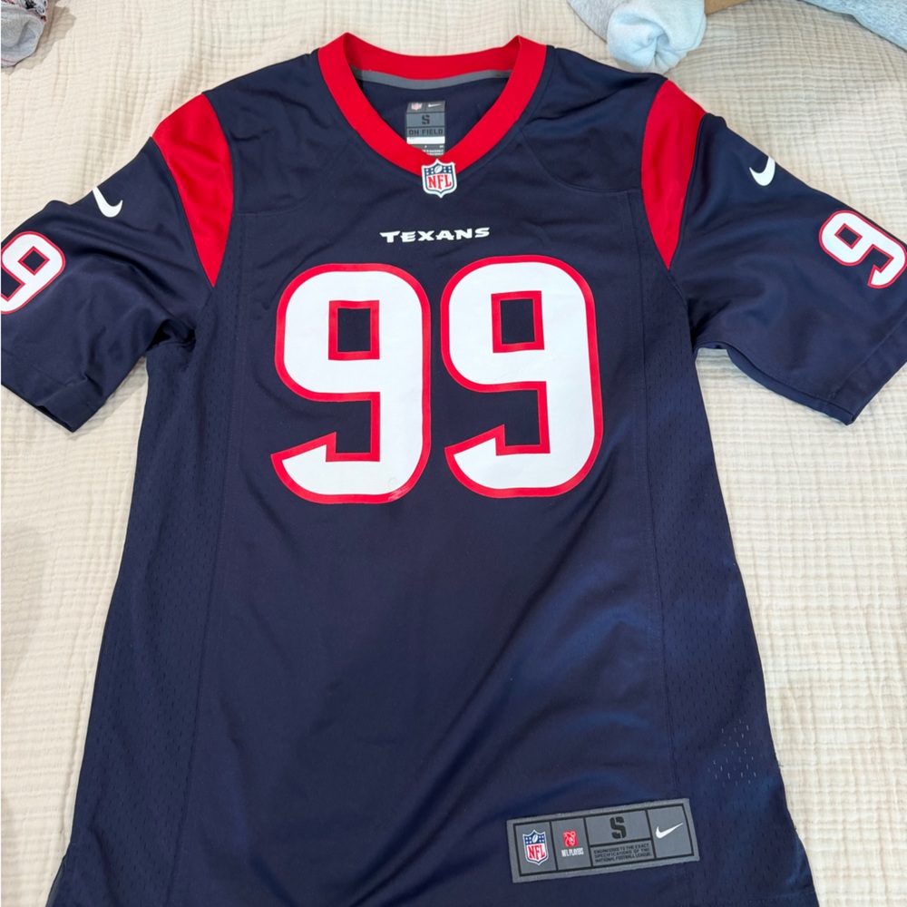 NFL On-Field Jersey in Navy and Red